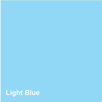 CHAIN ELASTIC LIGHT BLUE SHORT 15'